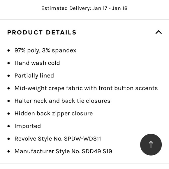 Superdown Little black backless dress - Picture 4 of 4